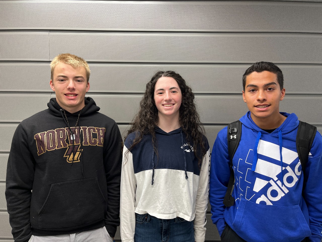 AFJROTC cadets, Christian Raker, Erica Lepine, and Vincent Irizarry have been selected to a summer program to receive their pilot license.