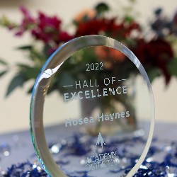 Award for Mr. Hosea Haynes