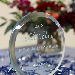 Award for MSgt. Anthony Rush