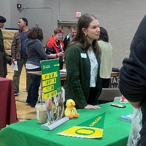 College rep from Oregon State