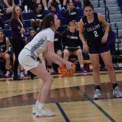 Player preparing to shoot a foul shot