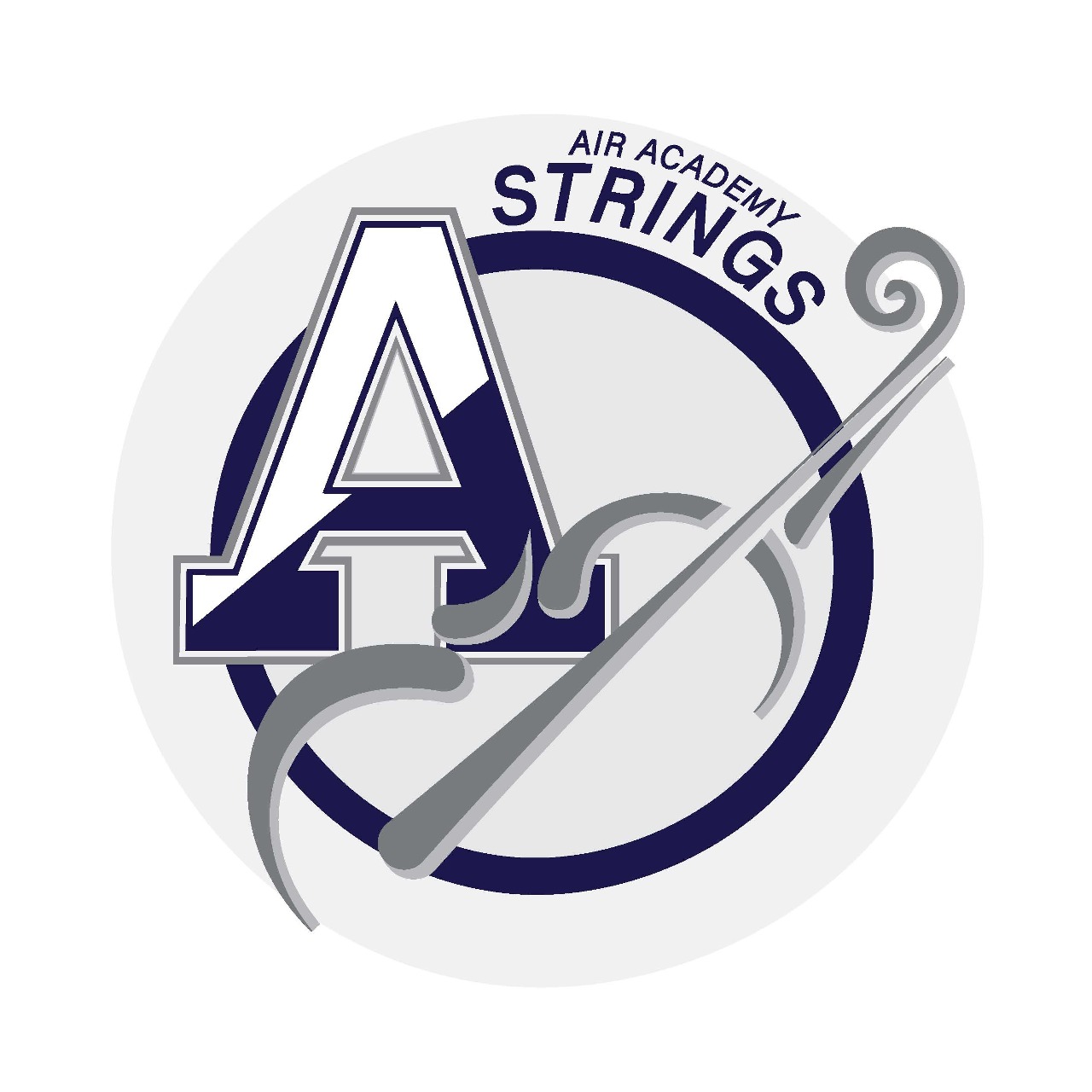 The AAHS Strings program logo.