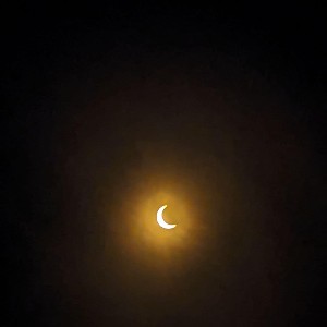Photo of the Solar Eclipse