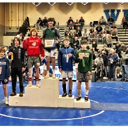 Pine Creek placers on medal stand