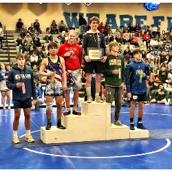 Pine Creek placers on medal stand