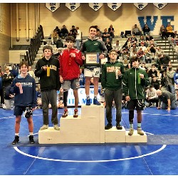 Pine Creek placers on medal stand