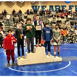 Pine Creek placers on medal stand