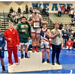 Pine Creek placers on medal stand