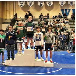 Pine Creek placers on medal stand