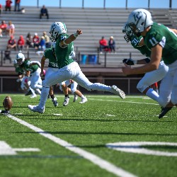 Kickoff at the start of the game