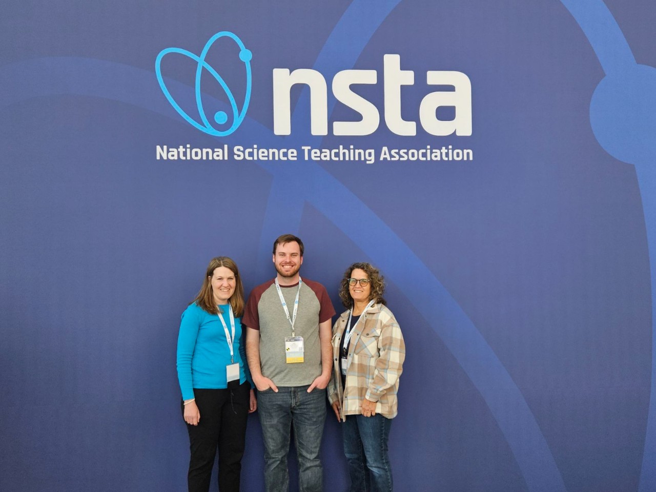 Teachers at the National Science Teaching Association 