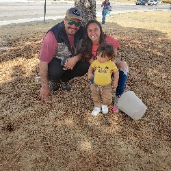 students at the spring egg hunt