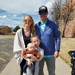 students at the spring egg hunt