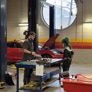 Students participated in SkillsUSA Automotive Competition 