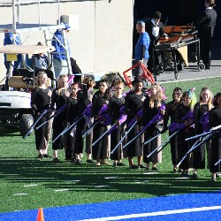 Color Guard at 5A State Competition