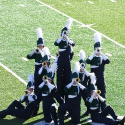 Marching Band at 5A State Competition