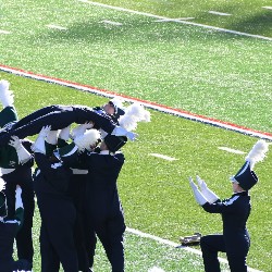 Marching Band at 5A State Competition