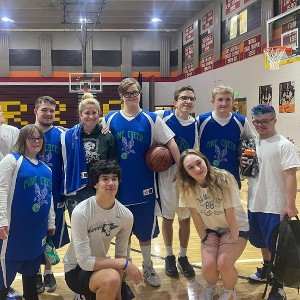 a group of unified basketball players and friends