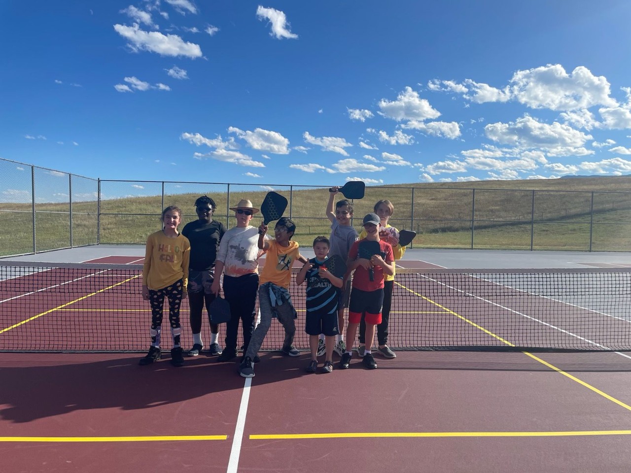 Eagleview's First Ever Pickleball Team