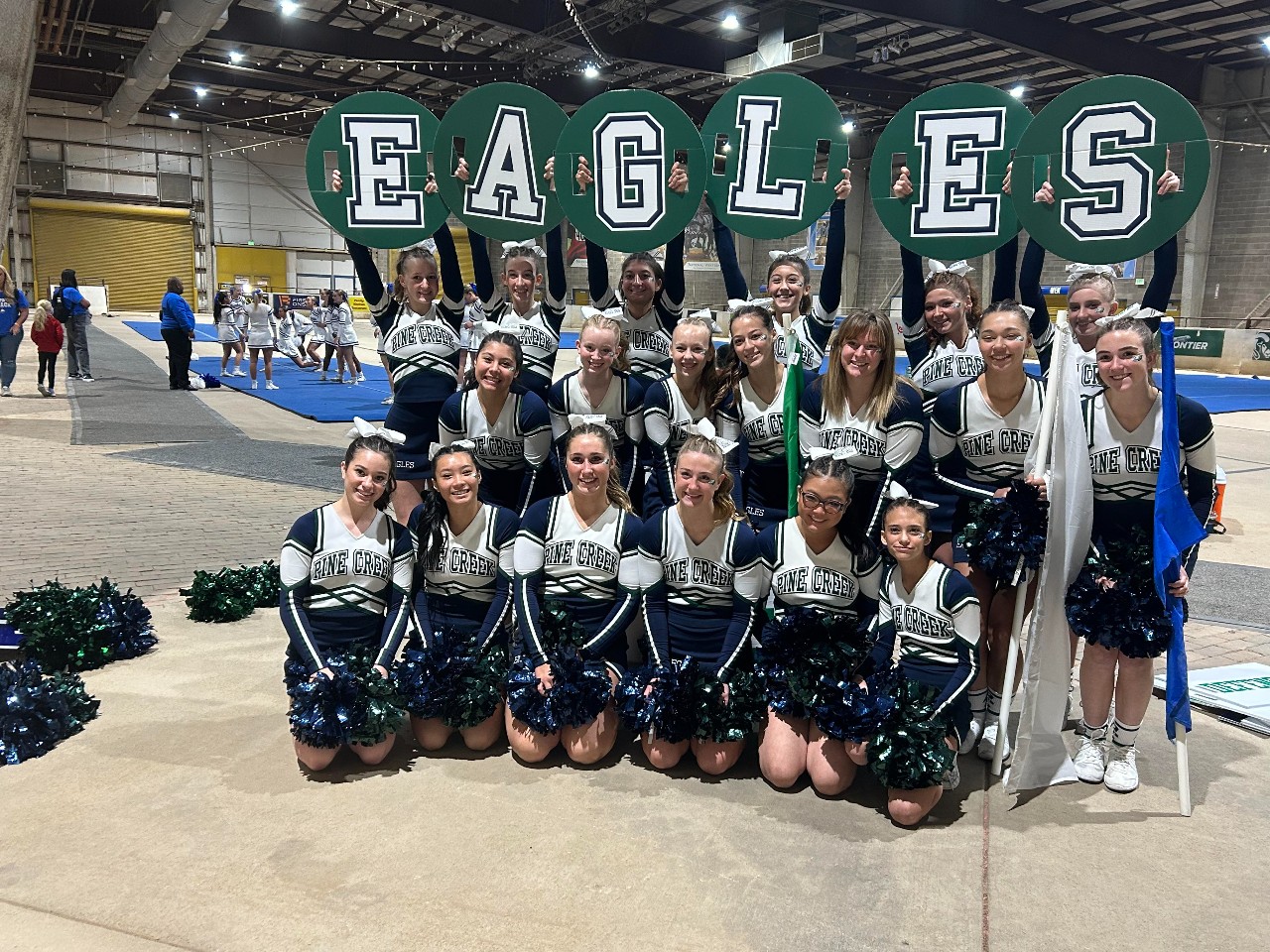 Cheer Qualifies for UCA National Competition Pine Creek High School