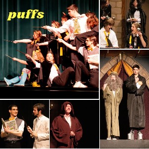Collage of photos from Puffs
