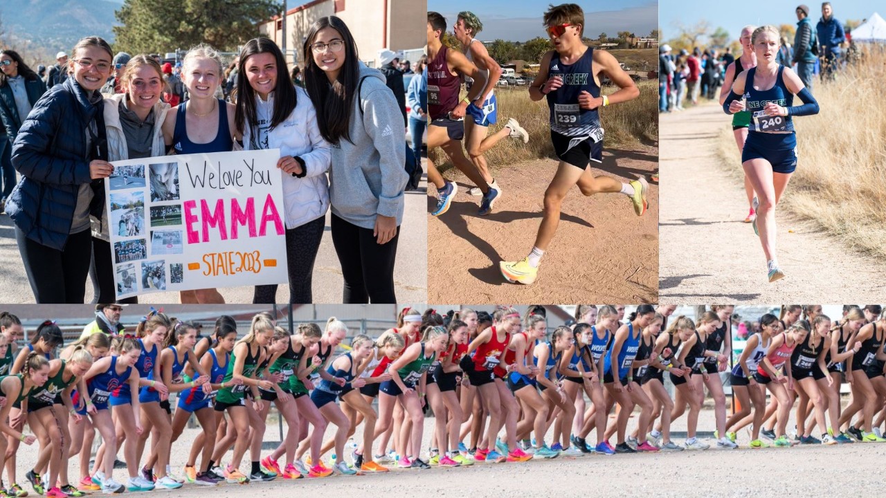 Collage of Running photos