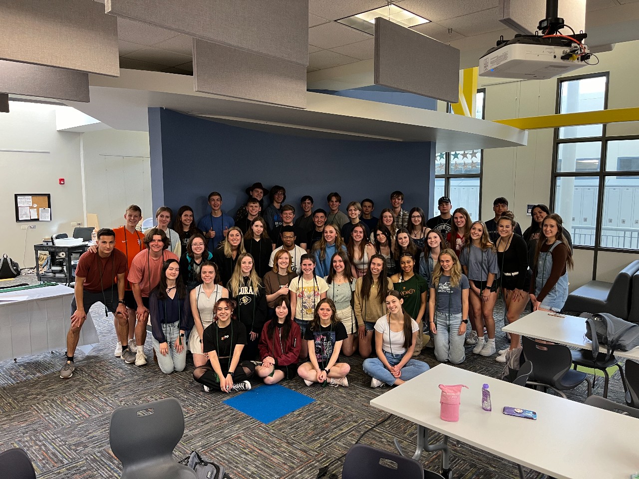 Group photo of all World Language students who received the Seal of Biliteracy