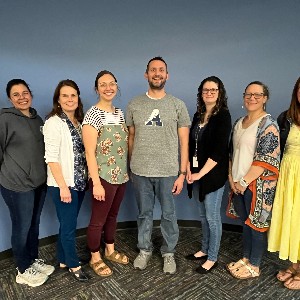 Proud World Language teachers: Ms. Tempia, Ms. Naughton, Ms. Chabot, Mr. Webster, Ms. Thomas, Ms. Gunderson, and Ms. Lykens