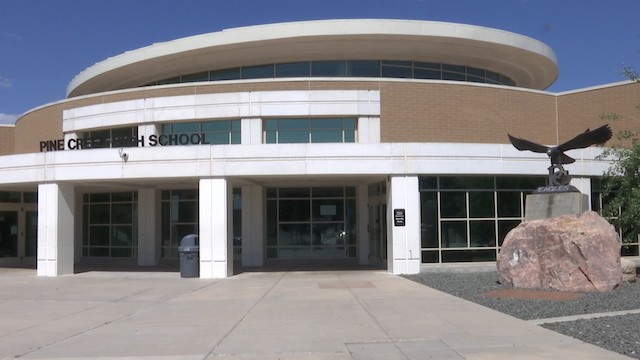 Front of Pine Creek High School