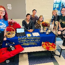 Students from the International Thespian Society