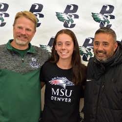 Monica Yoder with Coaches