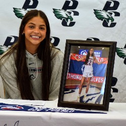 Brynae Stewart signs to play basketball at Colorado State University - Pueblo