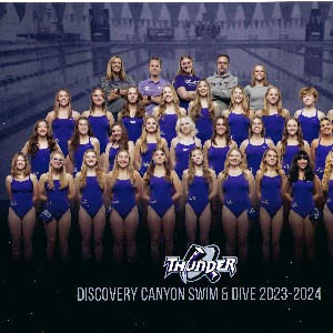 2023-2024 girls swim and dive team