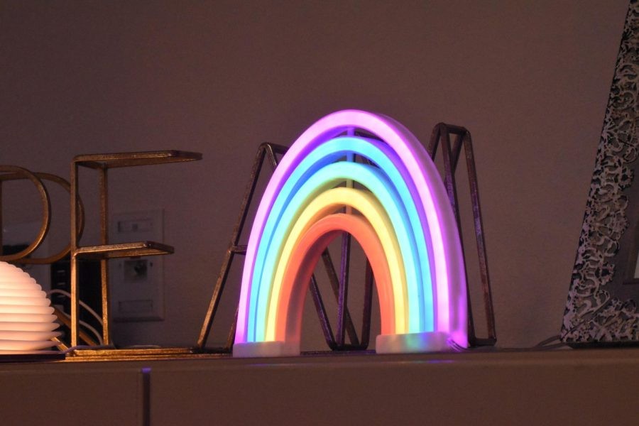 Illuminated rainbow