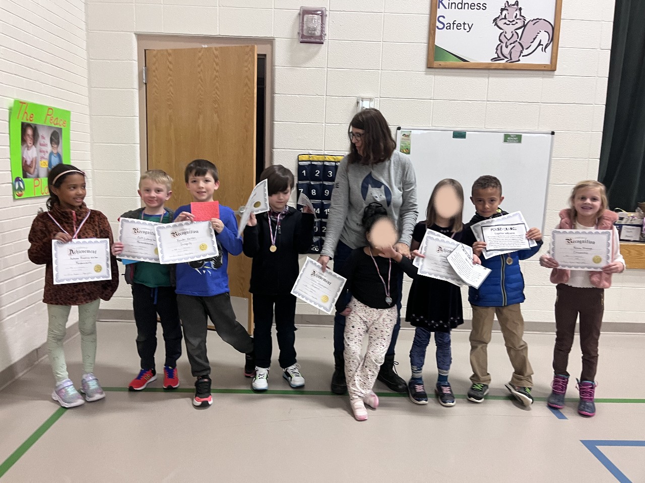 January Character Traits Assembly Edith Wolford Elementary School