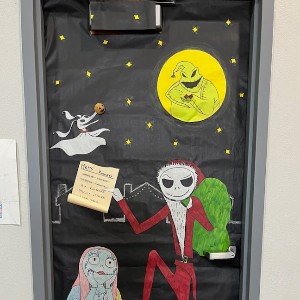 Nightmare Before Christmas door 