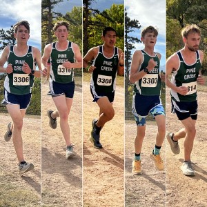 Collage of male runners