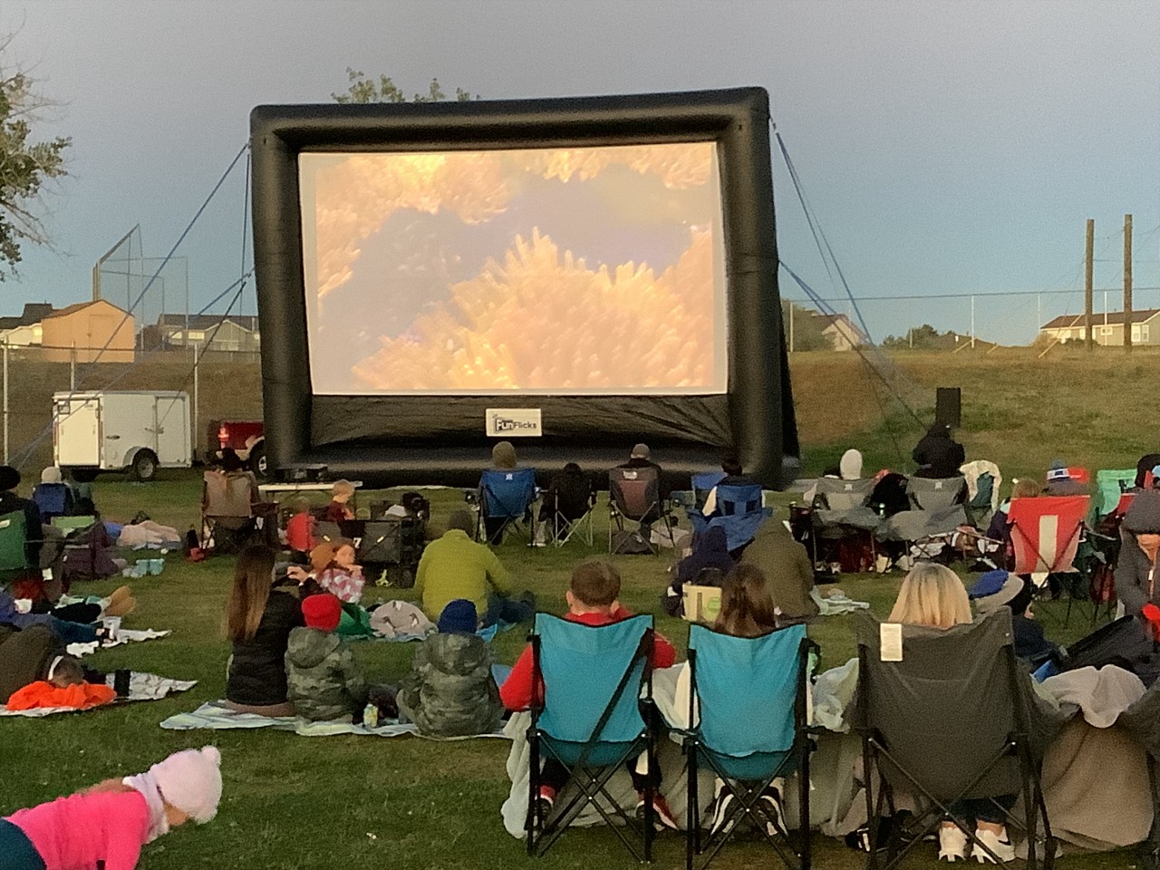 PTA Outdoor Movie Night at Mountain View